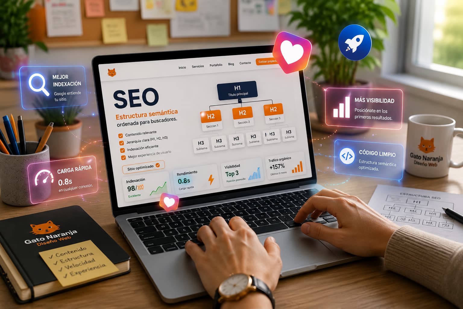 Estrategia de posicionamiento SEO