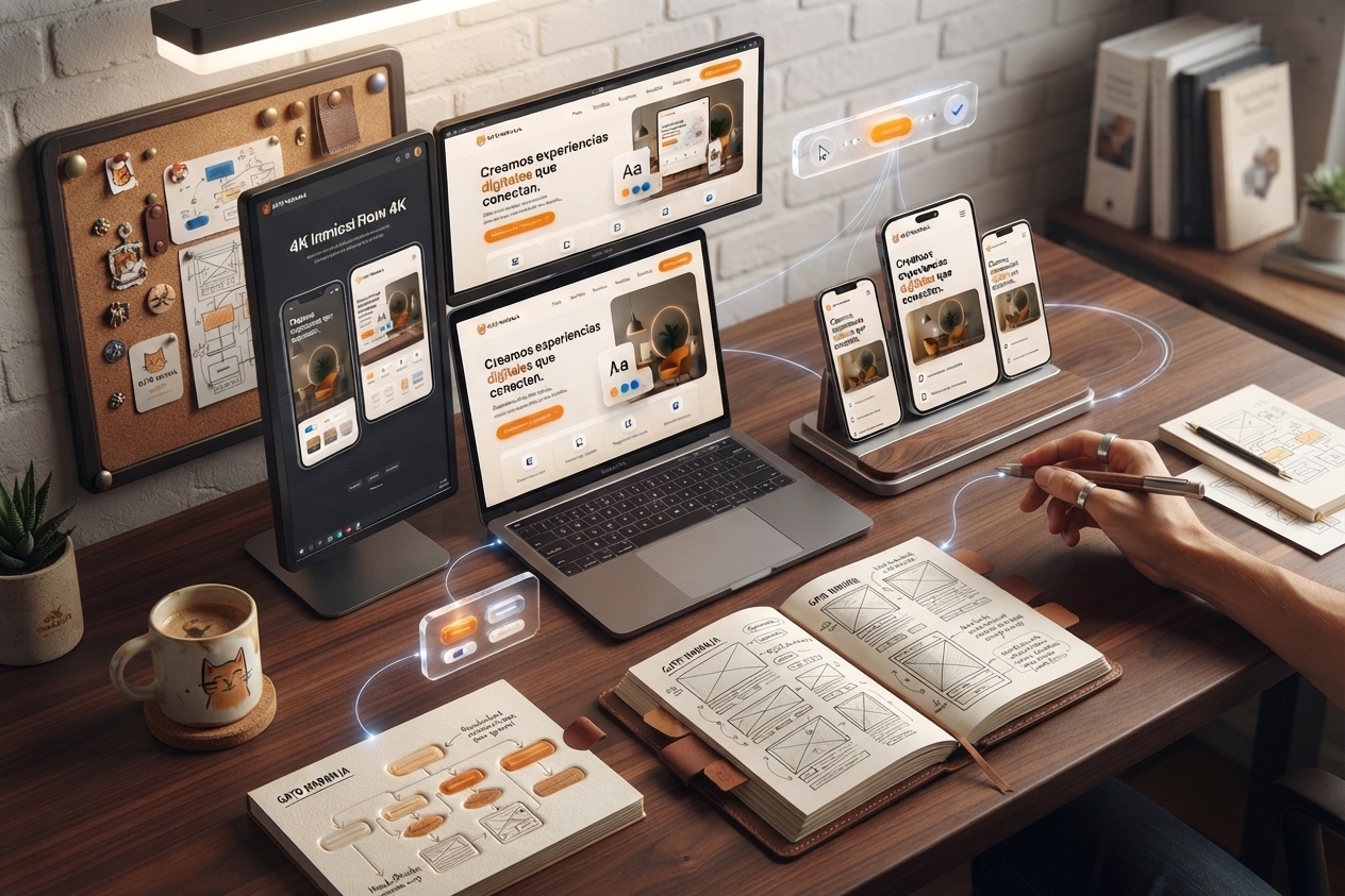Elementos de experiencia de usuario y diseño web